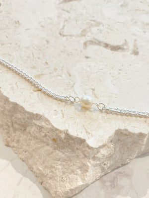 Rhoda Pearl Bracelet - Silver