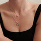 Theta Necklace - Silver