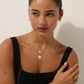 Theta Necklace - Gold