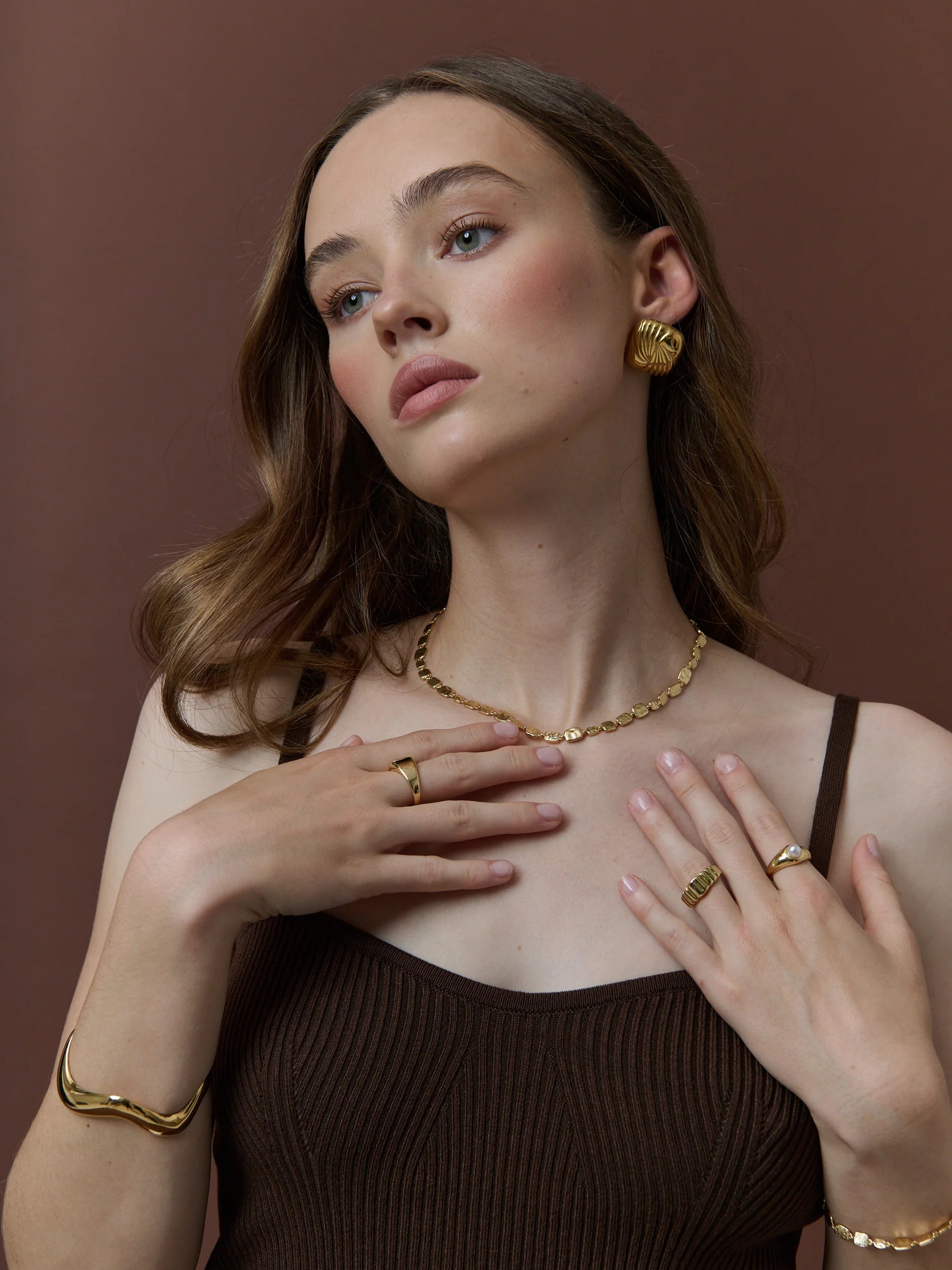 Lucas Necklace Gold