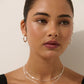 Luna Layered Necklace - Silver