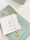 December Birthstone Necklace - Turquoise