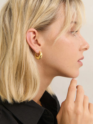 Portis Earrings - Gold