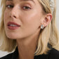 Mirage Stud Earrings - Silver