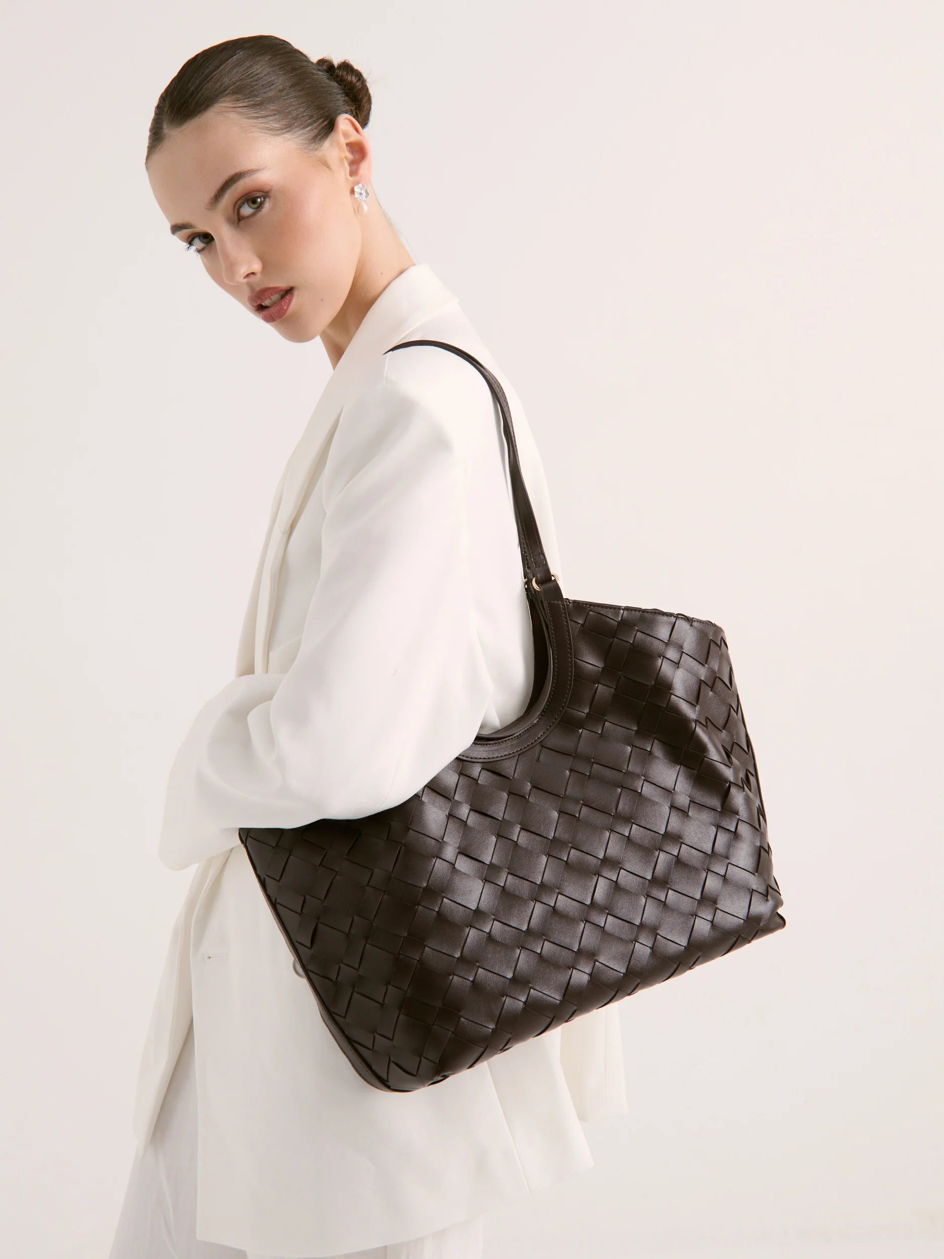 Everyday Tote Bag Brown