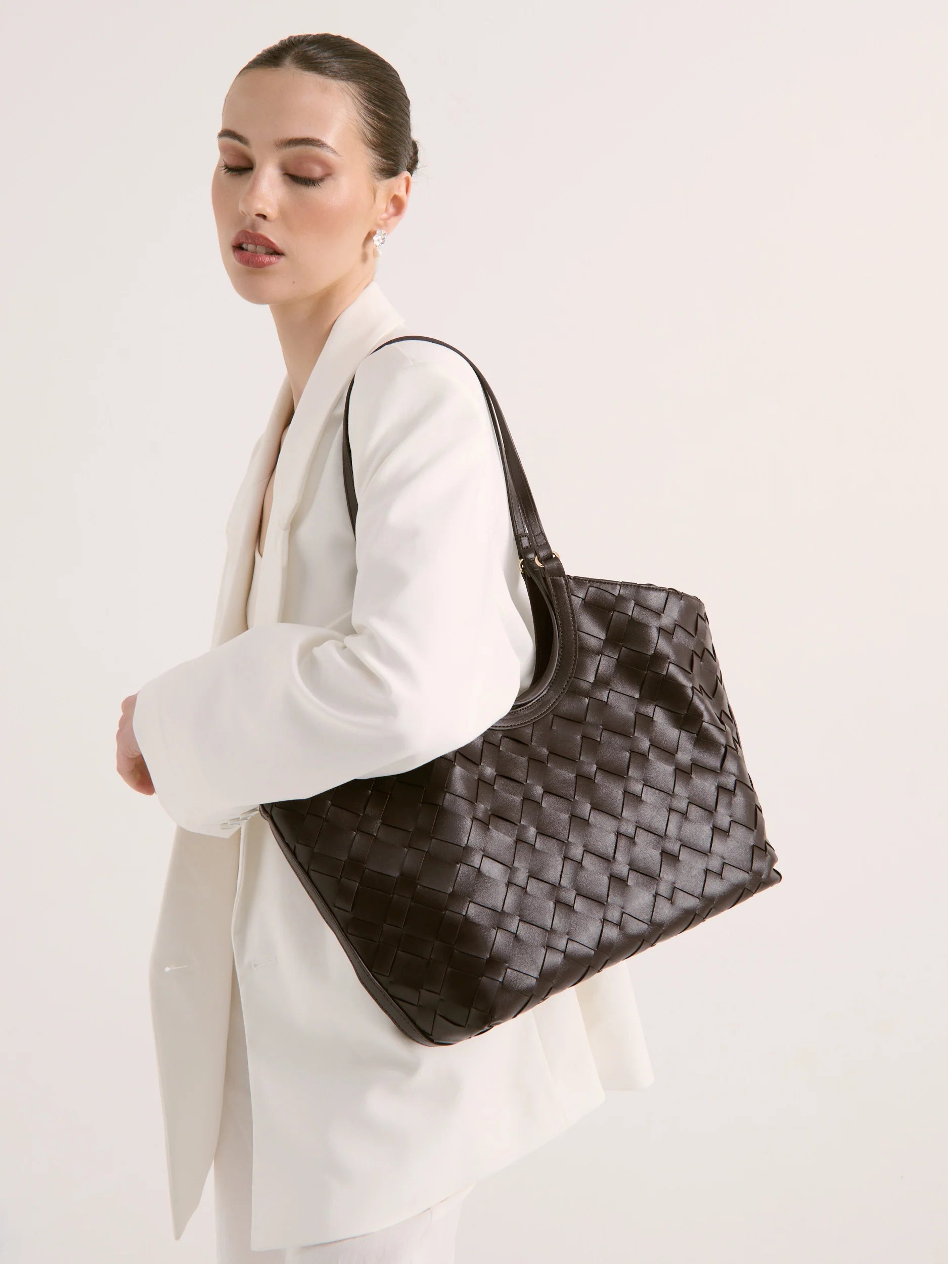 Everyday Tote Bag Brown