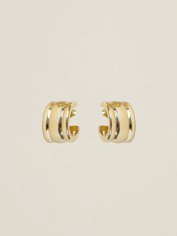 Kaia Hoop Earrings - Gold