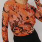 Lara Top - Autumn Floral