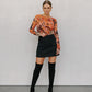 Lara Top - Autumn Floral