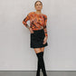 Lara Top - Autumn Floral
