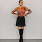 Lara Top - Autumn Floral