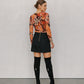 Lara Top - Autumn Floral