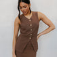 Lark Skirt - Chocolate