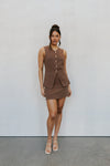 Finch Vest - Chocolate