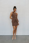 Finch Vest - Chocolate