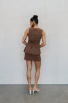 Finch Vest - Chocolate