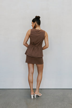 Finch Vest - Chocolate