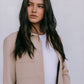 Jovie Cropped Jacket - Beige