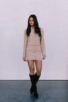 Haider Mini Skirt - Beige