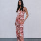 Finora Zip Top - Fleur Print
