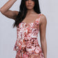 Finora Zip Top - Fleur Print