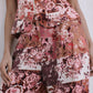 Finora Zip Top - Fleur Print