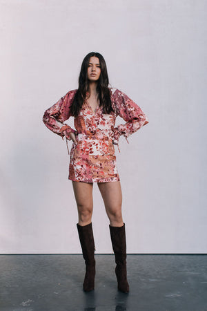 Undina Blouse - Fleur Print