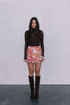 Zaira Mini Skirt - Fleur Print