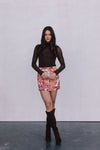 Dakitah Long-sleeve Top - Espresso Brown Mesh