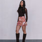 Zaira Mini Skirt - Fleur Print