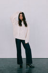 Yuri Cable Knit Jumper - Cream