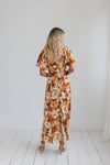 Layne Dress - Brown Floral