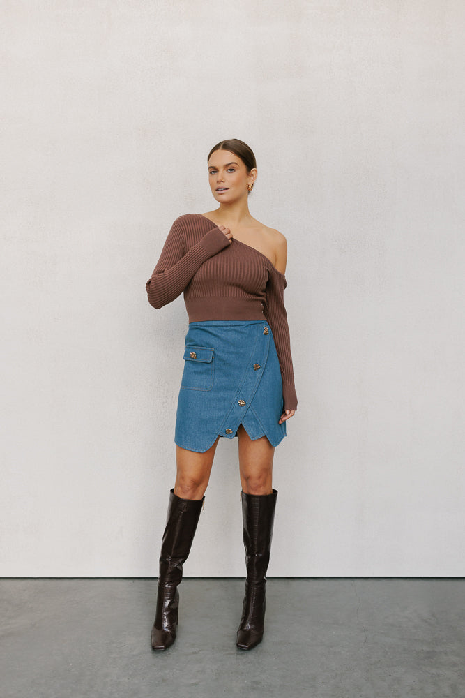 Phyra Skirt Denim