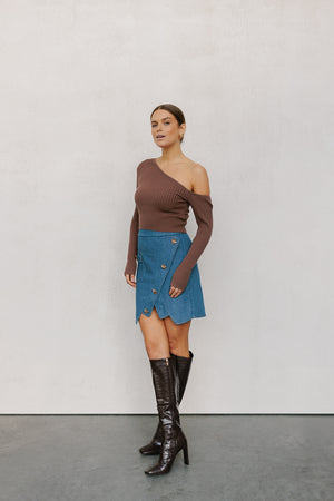 Phyra Skirt - Denim