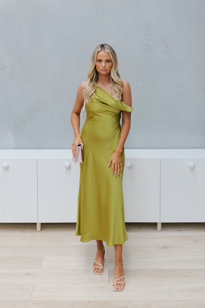 Liron Dress - Olive