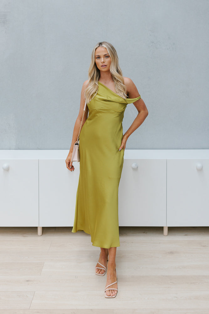 Liron Dress - Olive