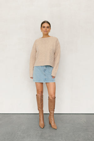 Lissy Jumper - Beige