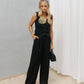 Vivien Pant - Black Linen