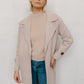 Lorelai Coat - Latte Knit