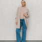 Lorelai Coat - Latte Knit