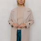 Lorelai Coat - Latte Knit