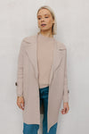 Lorelai Coat - Latte Knit