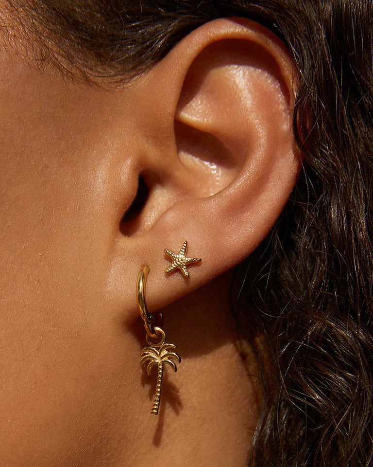 Palm Springs Earrings Gold