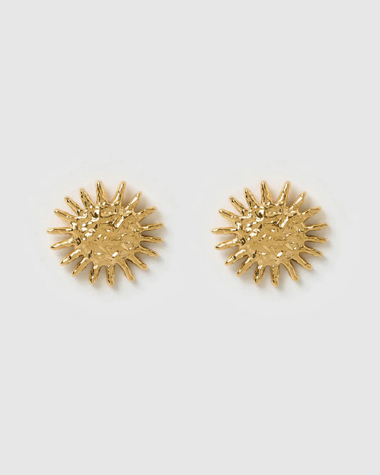 Magnolia Small Earrings - Gold