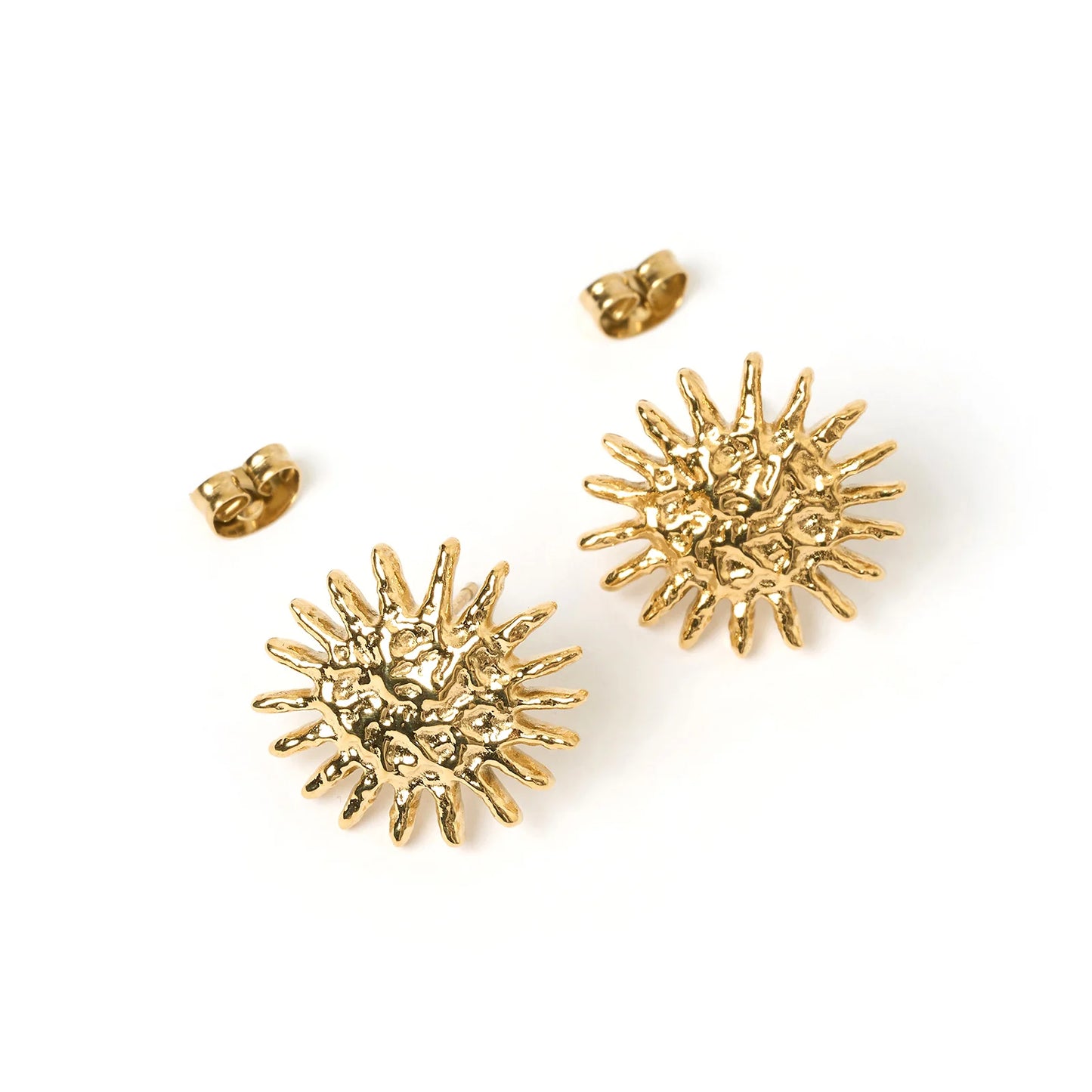 Magnolia Large Studs - Gold