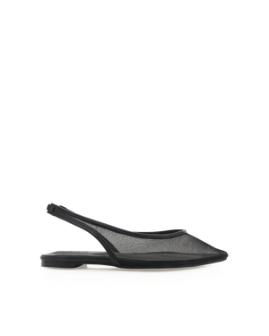 Margot Mesh Flats Black