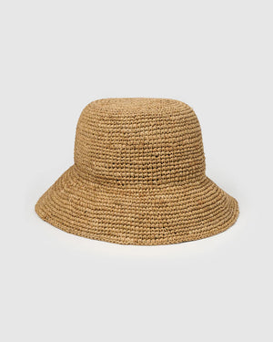 Mirabel Bucket Hat Dark Natural
