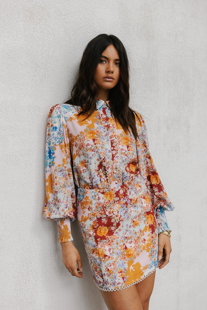 Giara Shirt - Bloom Print