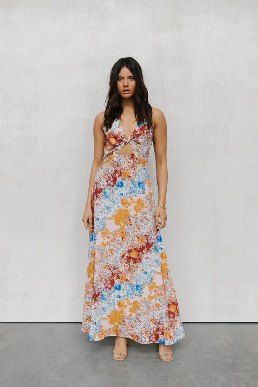 Quaint Maxi Dress - Bloom Floral Print