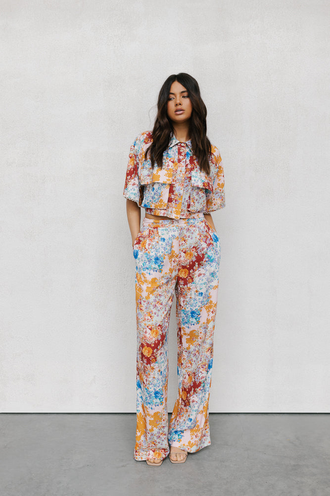 Sempre Pants Bloom Floral Print